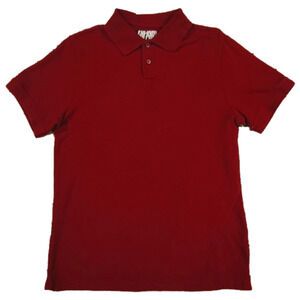 3/$20 Volcom Maroon Patch Solid Pique Polo Shirt
